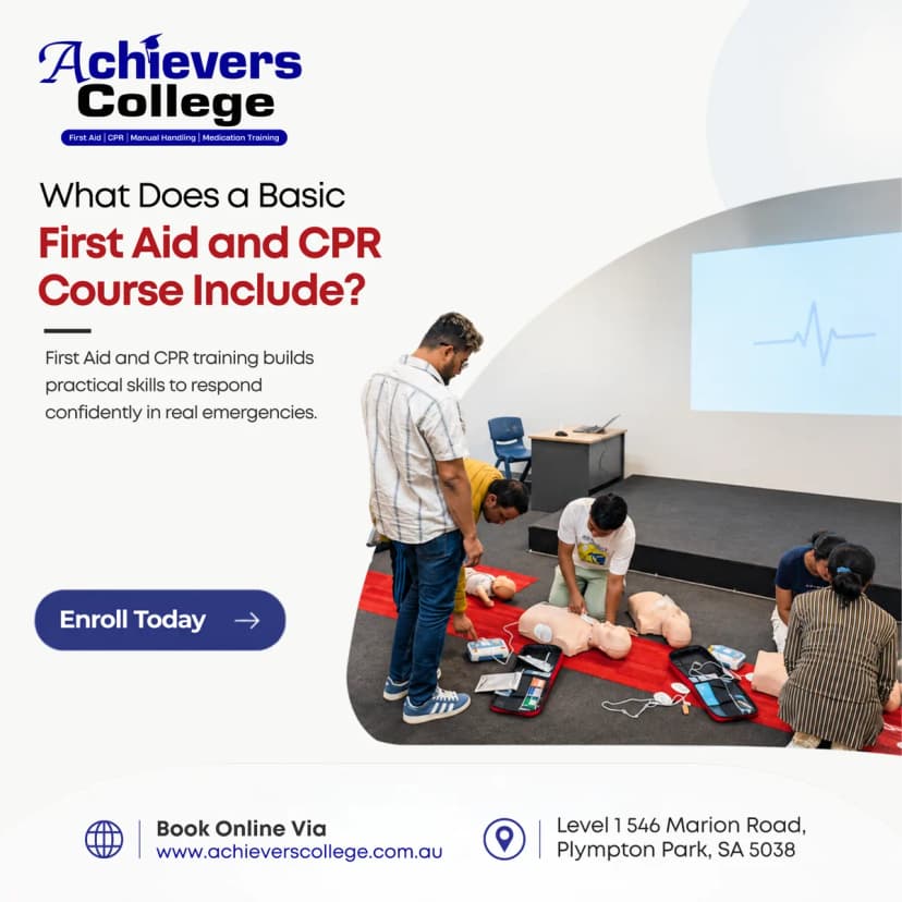 What Does a Basic First Aid and CPR Course Include?
