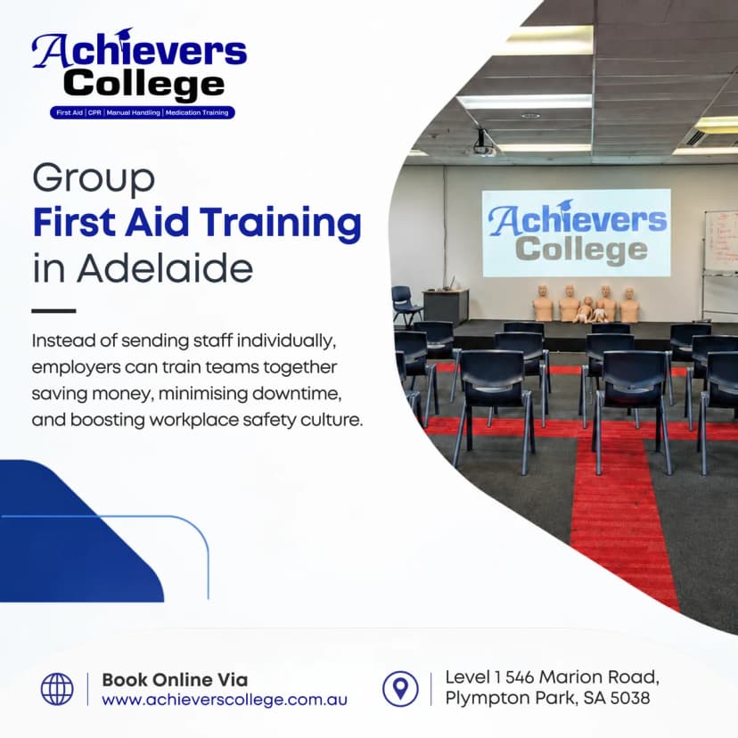Group First Aid Training in Adelaide: How Businesses Can Save Costs and Time