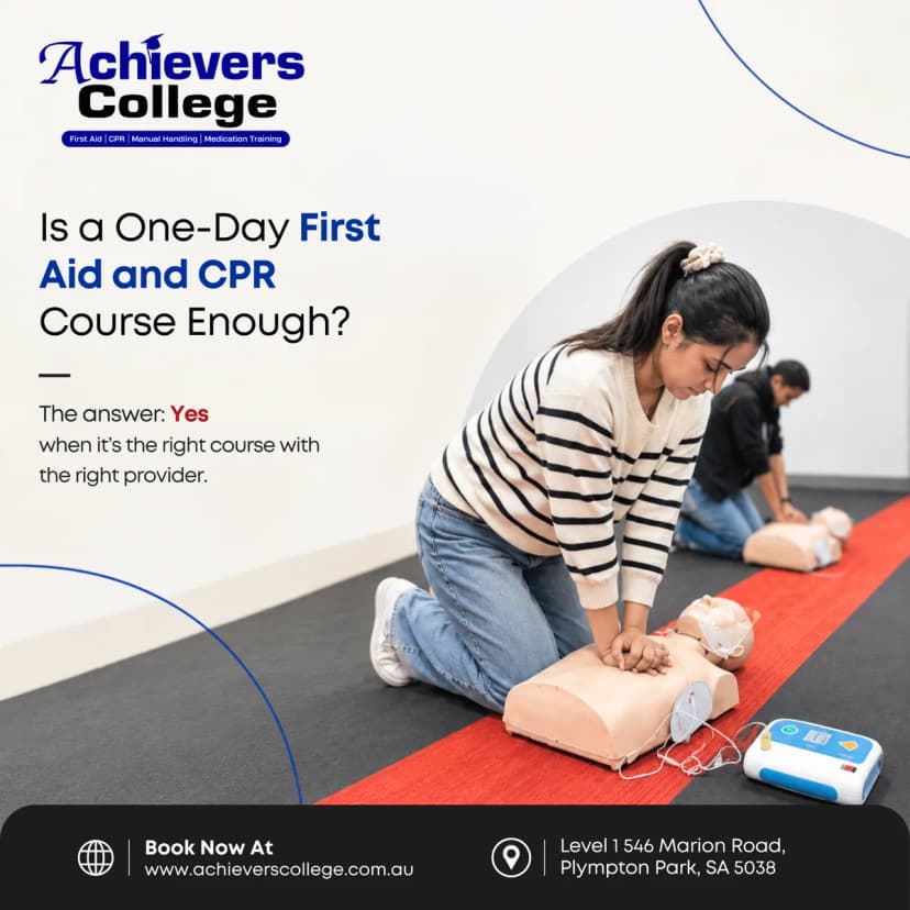 Is a One-Day First Aid and CPR Course Enough?